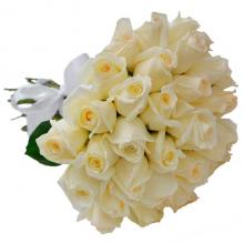 36 Cream Roses Bouquet